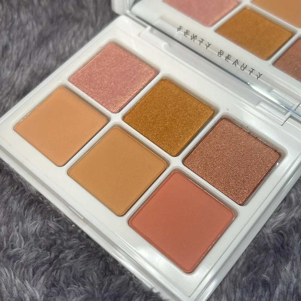FENTY Peach SNAP SHADOWS MIX & MATCH EYESHADOW PALETTE